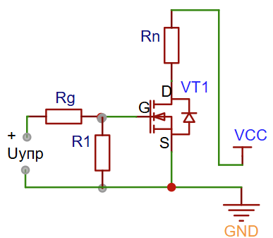 Изучение свойств полевого транзистора - 3