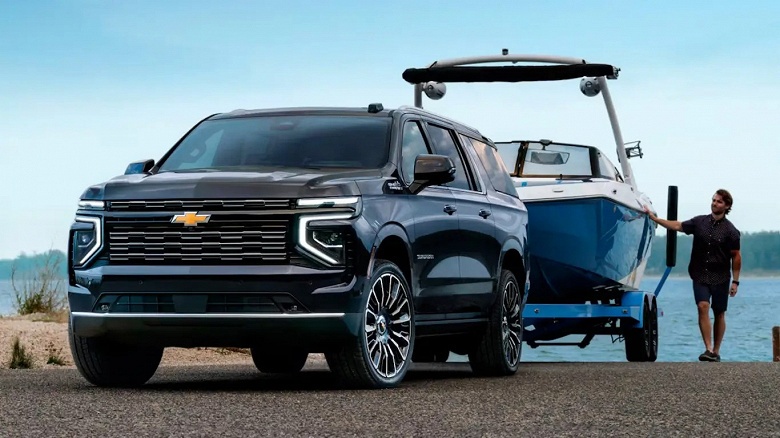 Моторы на 3,0, 5,3 и 6,2 л V8, длина более 5,7 м и топовое оснащение. Представлен Chevrolet Suburban 2025, объявлены цены - 2 Моторы на 3,0, 5,3 и 6,2 л V8, длина более 5,7 м и топовое оснащение. Представлен Chevrolet Suburban 2025, объявлены цены