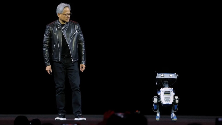 Я есть Groot. Nvidia представила милого робота Blue и ИИ-модель Groot N1