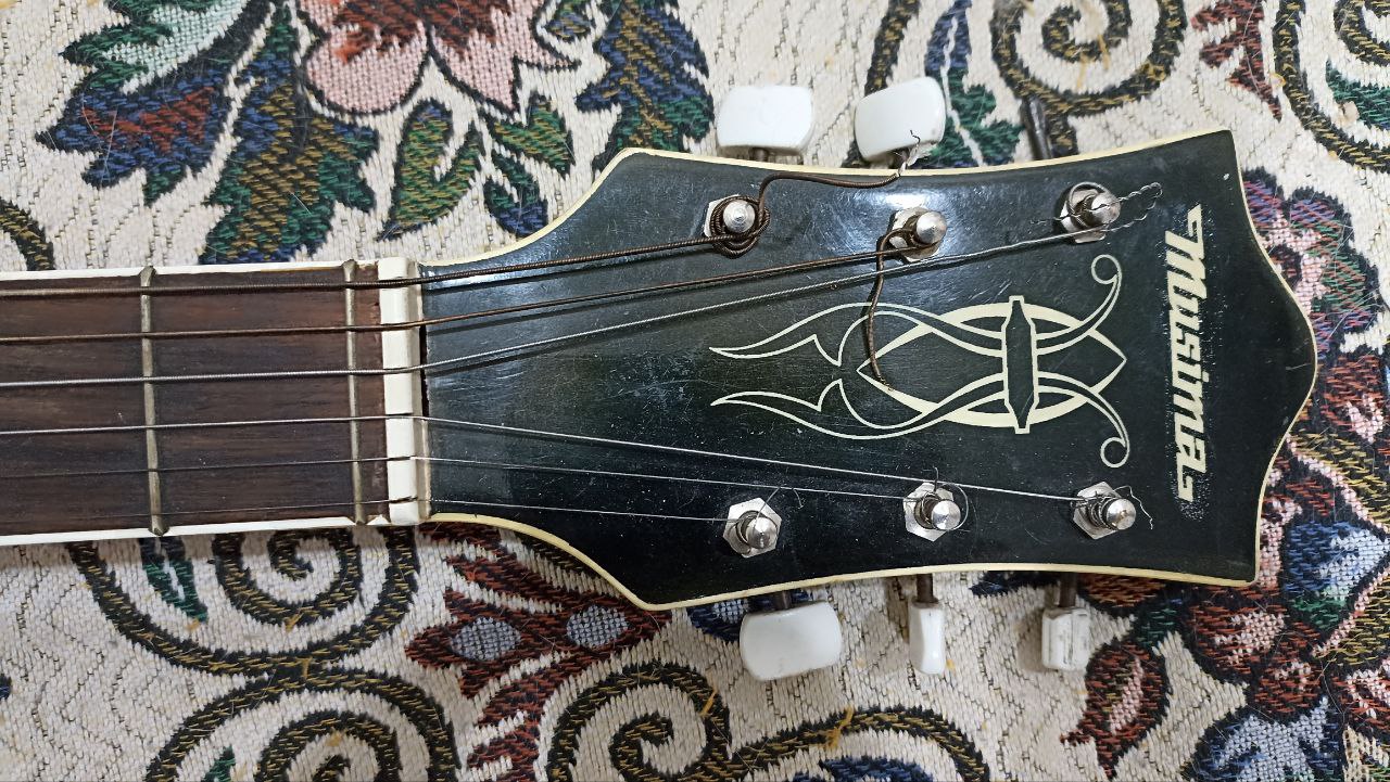 ГДР-овская электрогитара как у Каспаряна из группы Кино — Musima 25K - 8 ГДР-овская электрогитара как у Каспаряна из группы Кино — Musima 25K - 8