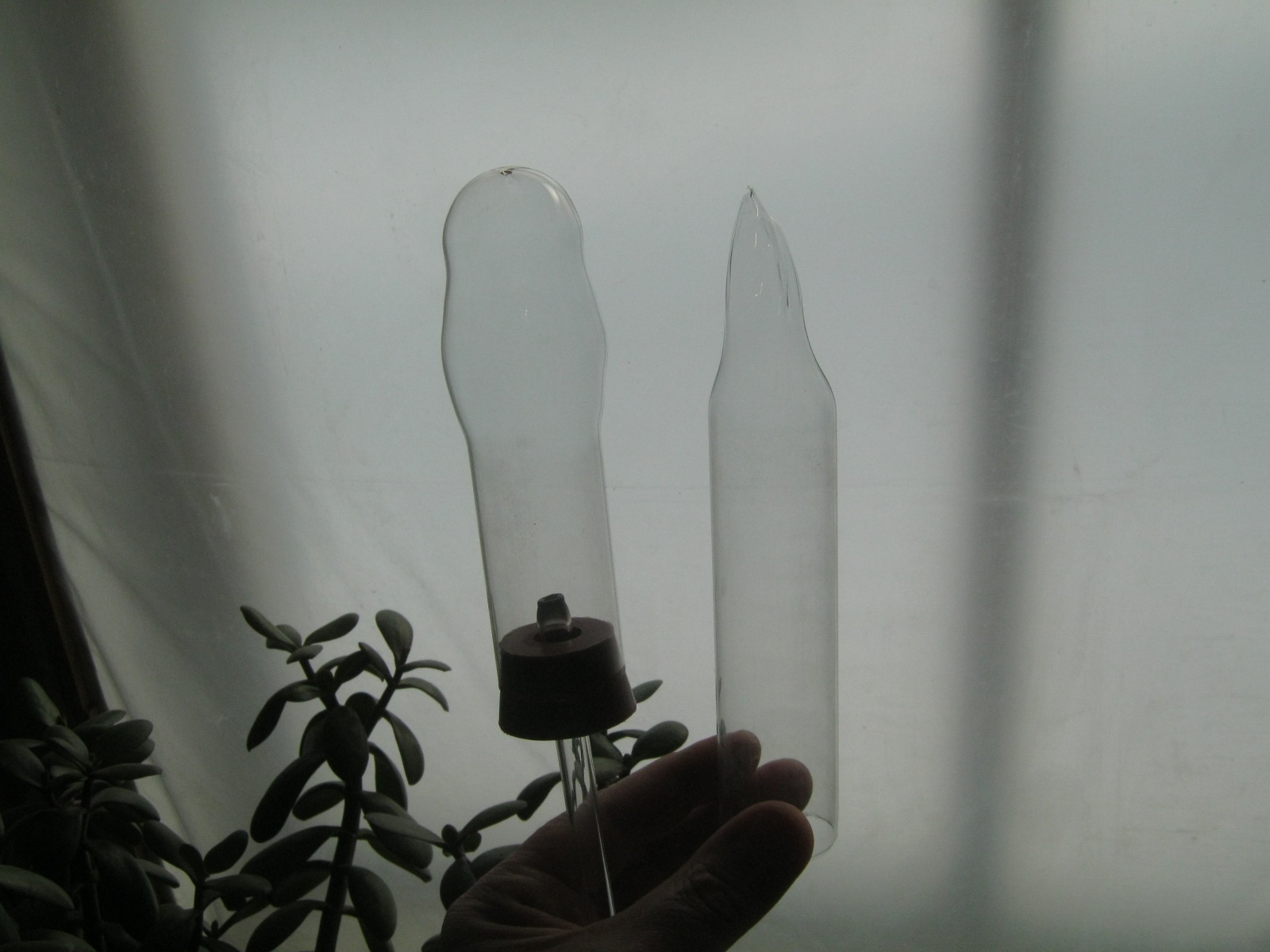 Любительское электровакуумное дело. Освоение стекла от крупных ЛДС Т12 - 19