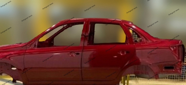 Lada Granta примерила новый цвет: машину сняли на фото