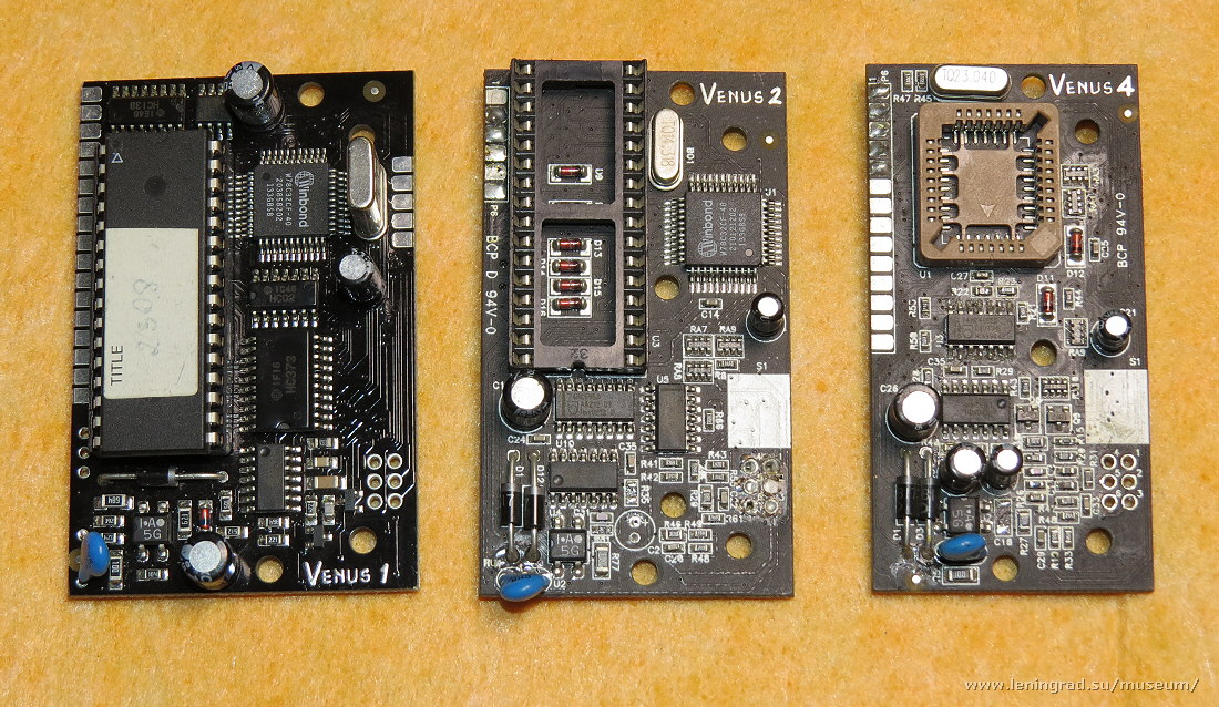 Платы телефонов с АОН "Venus"