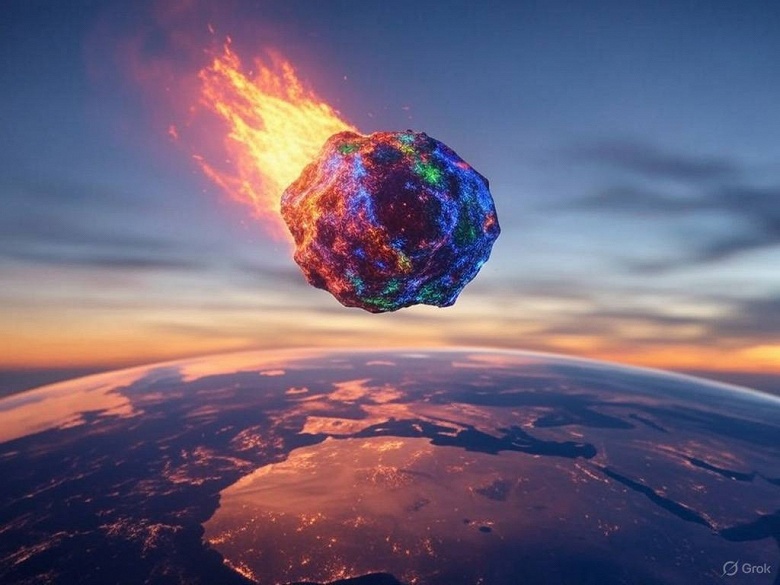 26 марта 2025 года: астероид размером с пирамиду Хеопса пролетит в 5 миллионах километров от Земли