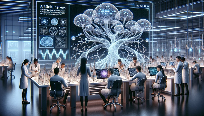 Искусственный нерв с откликом 27 микросекунд открыл путь к умным протезам и лечению паралича - 1 Искусственный нерв с откликом 27 микросекунд открыл путь к умным протезам и лечению паралича