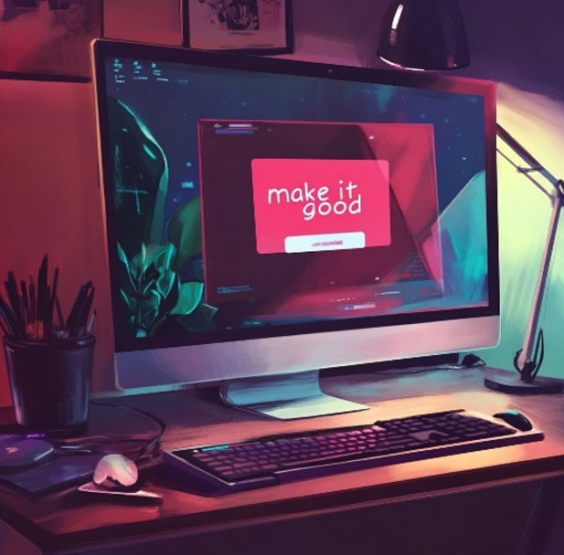 Иллюстрация Midjourney по теме «Сделать хорошо»