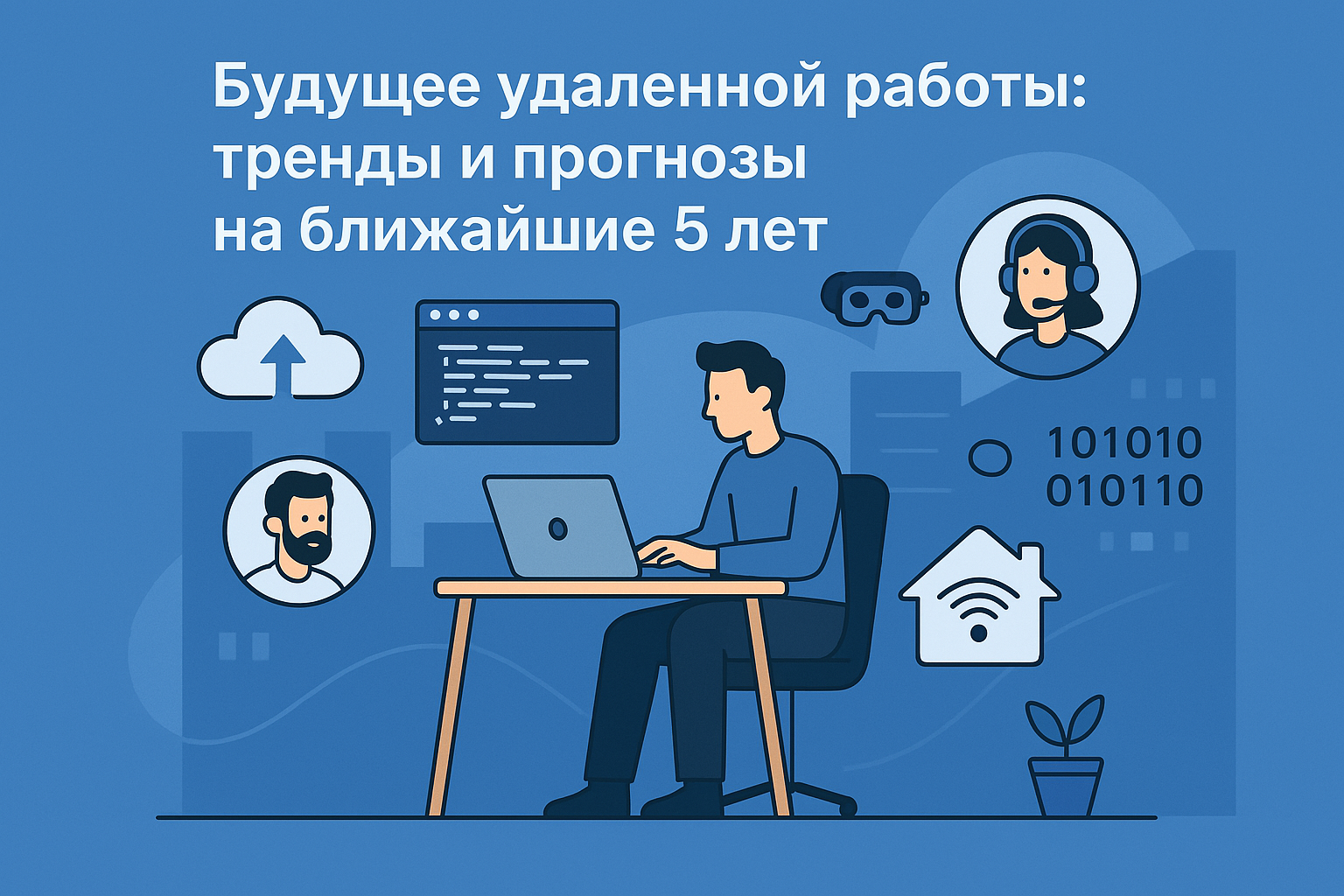 Будущее удаленной работы: как мы будем работать в 2030 году и почему уже сейчас всё пошло не по плану - 1