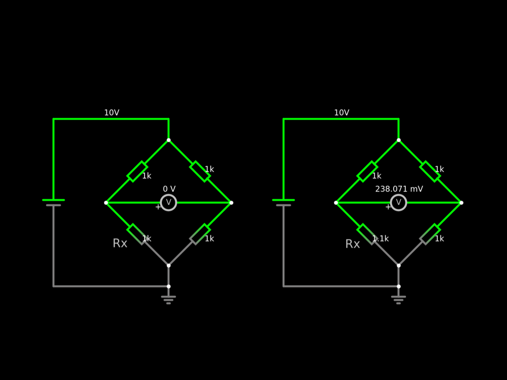 Измерительный мост Уитстона — электронные весы - 8 Измерительный мост Уитстона — электронные весы - 8