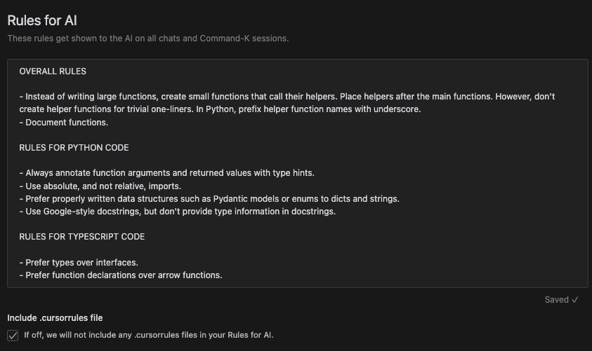 Как правильно писать код с Cursor? Смотрим, как тот устроен внутри - 6