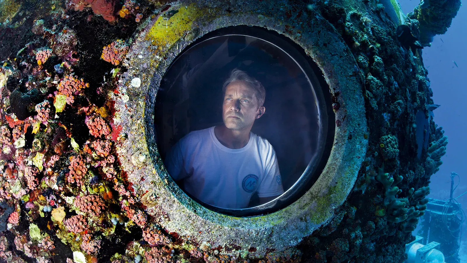 Фабьен Кусто, внук дедушки в красной шапке