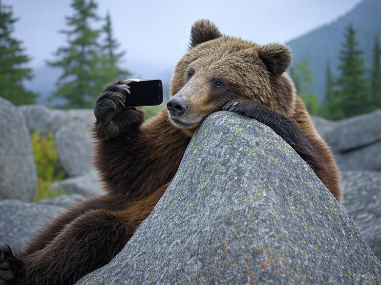 МТС тестирует технологию, которая обеспечит интернетом даже медведей в тайге (почти): в апреле 2025-го с ГКРЧ начинаются испытания спутникового 5G 