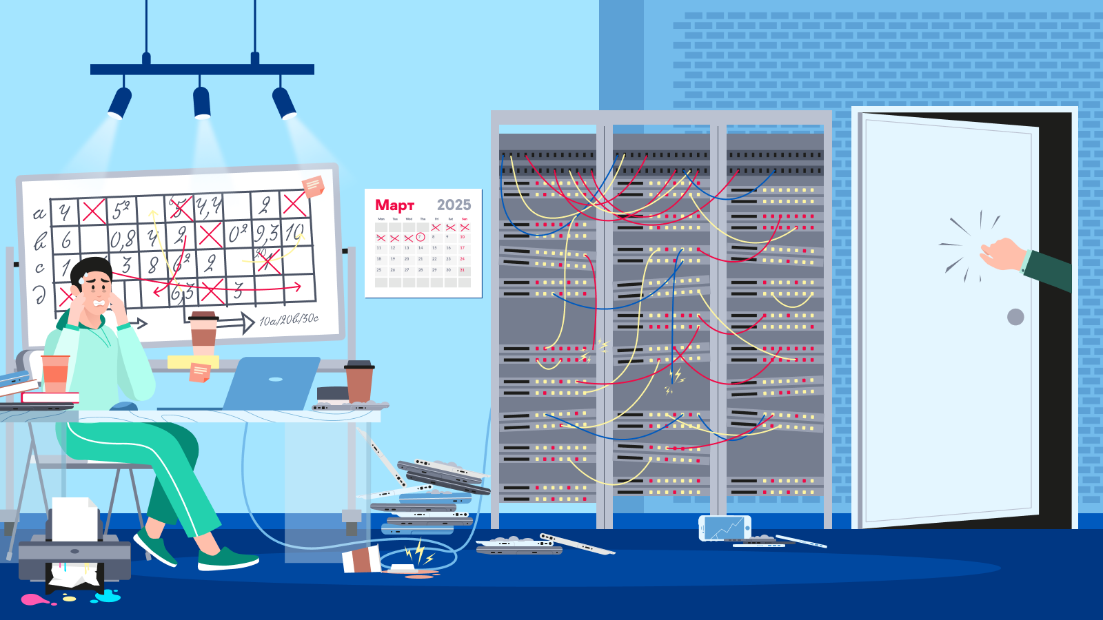В дверь постучали один раз. «ИТ-аудит», — догадался Штирлиц - 1