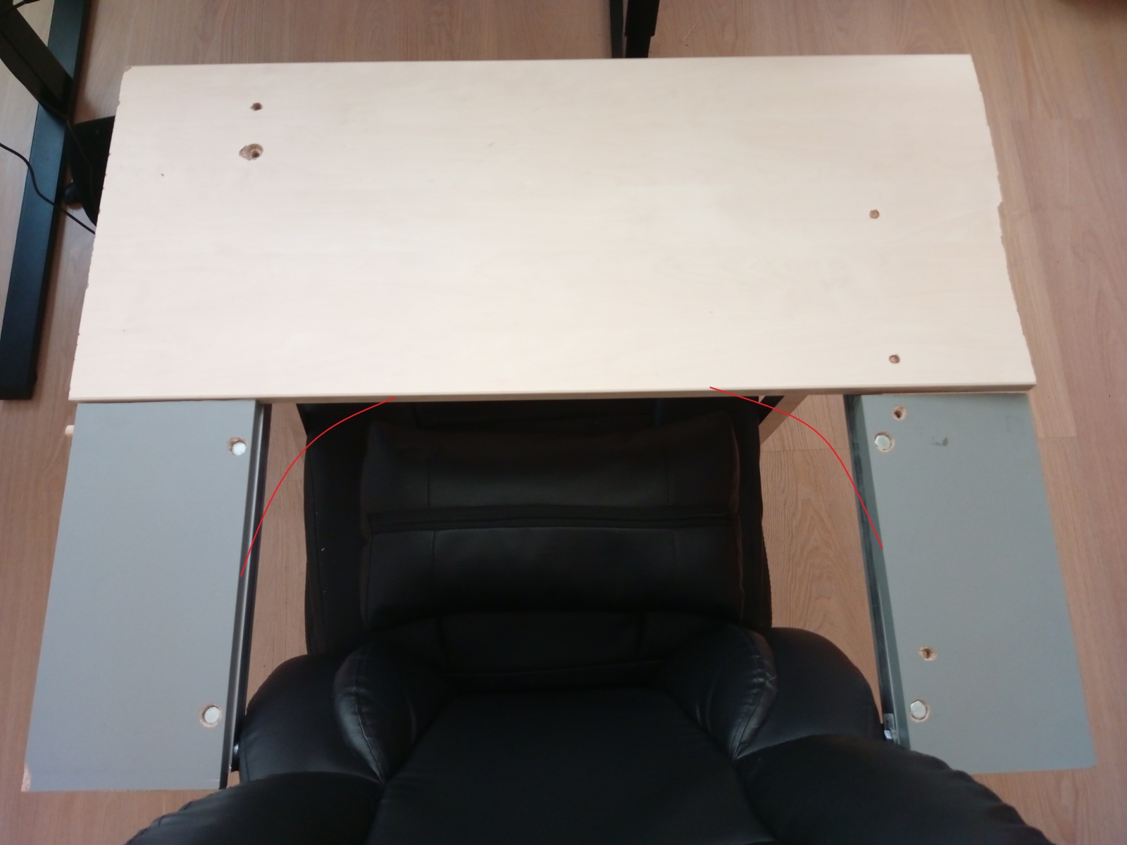 Модификация кресла с применением дендро-фекальных технологий или как я победил боль в локтях - 4