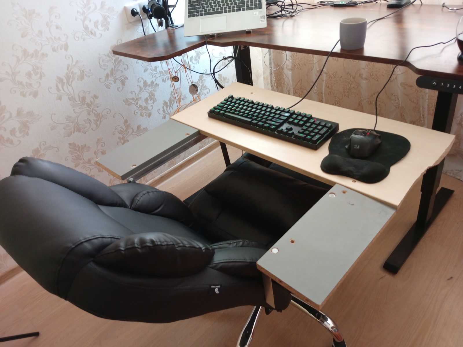 Модификация кресла с применением дендро-фекальных технологий или как я победил боль в локтях - 5