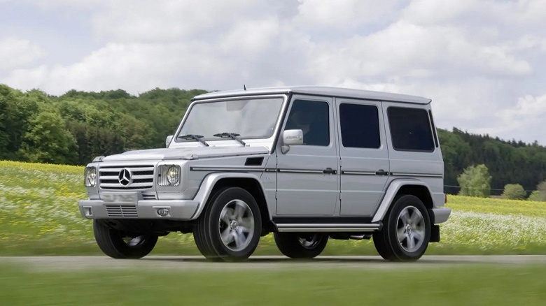 Редчайший Mercedes-Benz G55 AMG Kompressor, да ещё и без пробега появился в продаже в России