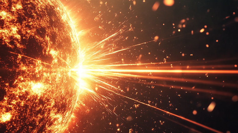 Учёные предупредили, что рост активности на Солнце может повлиять на Землю: более 50 вспышек за неполные четыре дня