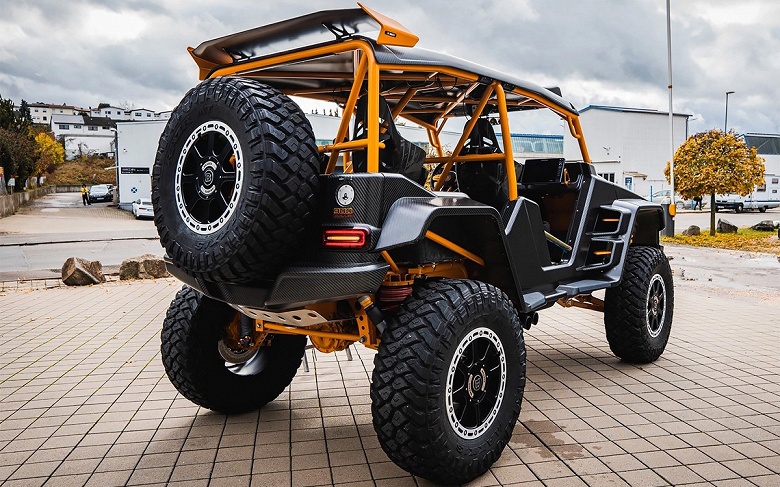 Ни дверей, ни окон &mdash; 125 млн рублей. В России предлагают уникальный 900-сильный багги на базе Mercedes-Benz G63
