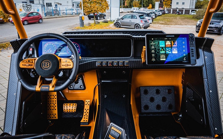 Ни дверей, ни окон &mdash; 125 млн рублей. В России предлагают уникальный 900-сильный багги на базе Mercedes-Benz G63