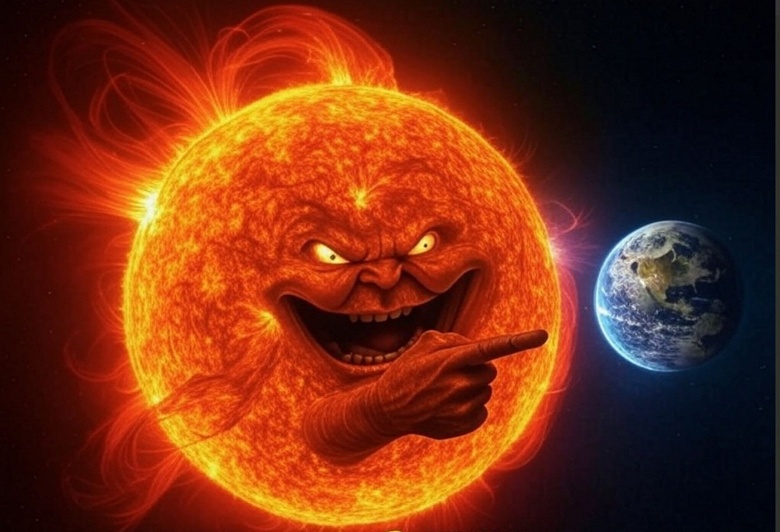 Солнце решило отметить 1 апреля мощной вспышкой - 1 Солнце решило отметить 1 апреля мощной вспышкой