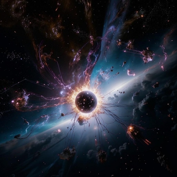 Черная дыра в галактике TXS 0506+056 создает необычные выбросы: они связаны с нейтрино и сильным притяжением другой чёрной дыры - 1 Черная дыра в галактике TXS 0506+056 создает необычные выбросы: они связаны с нейтрино и сильным притяжением другой чёрной дыры