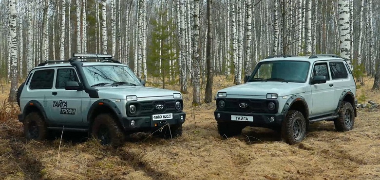 Новейшие внедорожники Lada Niva &laquo;Тайга&raquo; и Niva &laquo;Тайга Трофи&raquo; для жёсткого бездорожья прибыли к дилерам