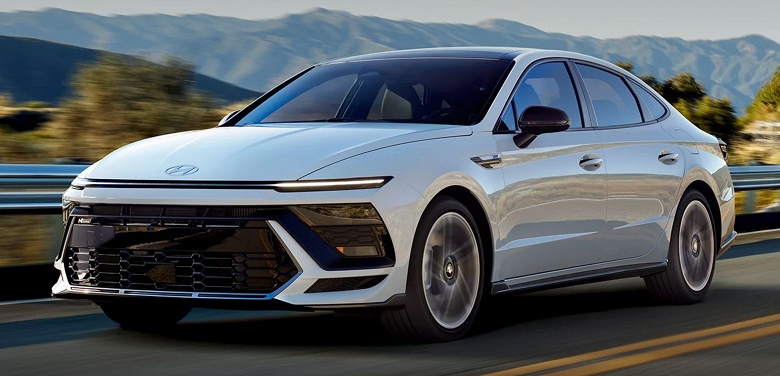 Hyundai Sonata 2025 в комплектации N Line Pro и с официальной гарантией начали продавать в России: дороже Toyota Camry, но и мощнее - 1 Hyundai Sonata 2025 в комплектации N Line Pro и с официальной гарантией начали продавать в России: дороже Toyota Camry, но и мощнее