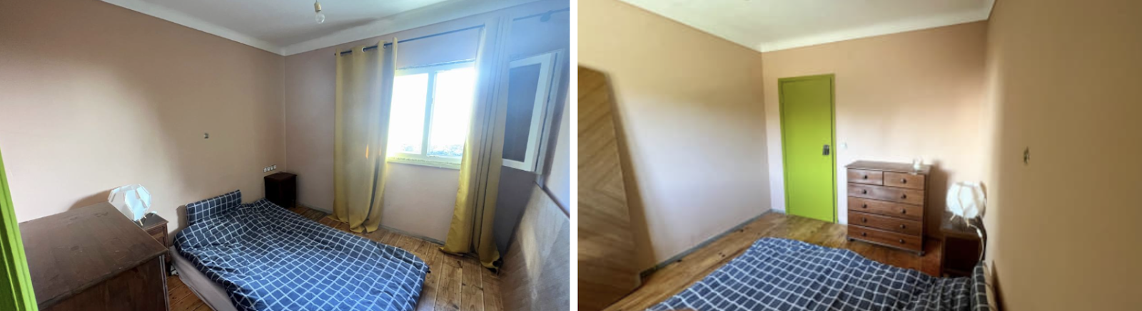 А так выглядит моя спальня