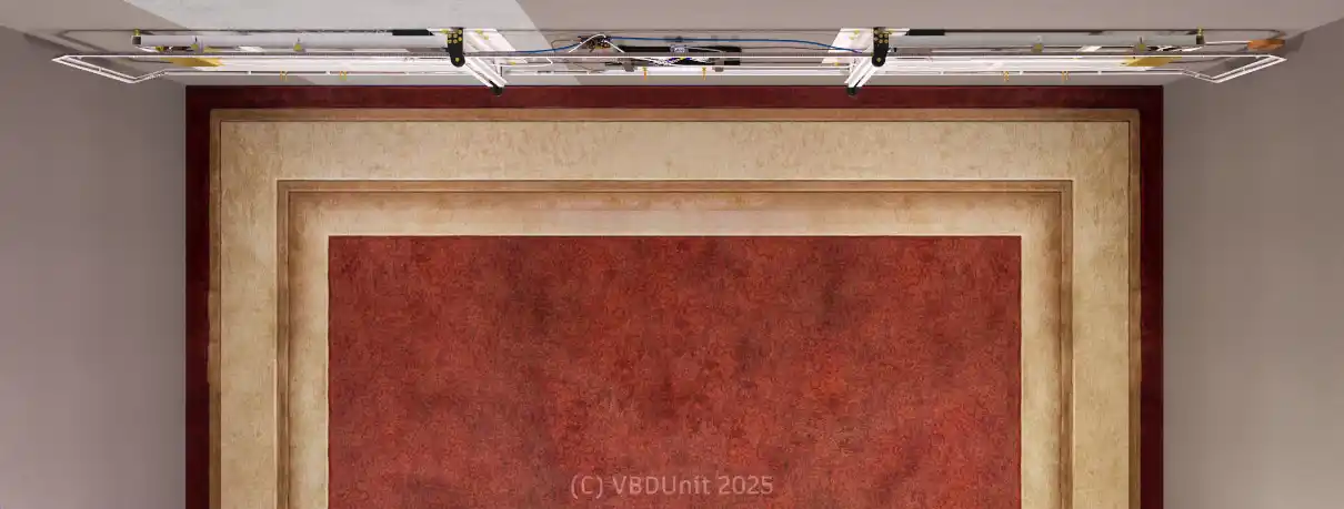 Ядерная подсветка для механической видеостены - 16