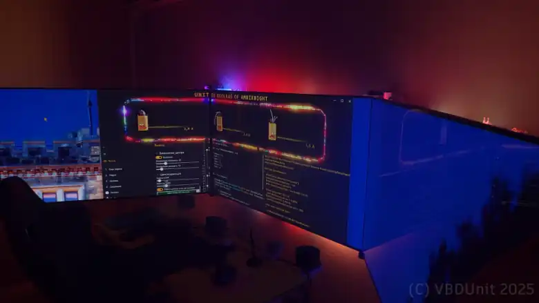 Ядерная подсветка для механической видеостены - 18