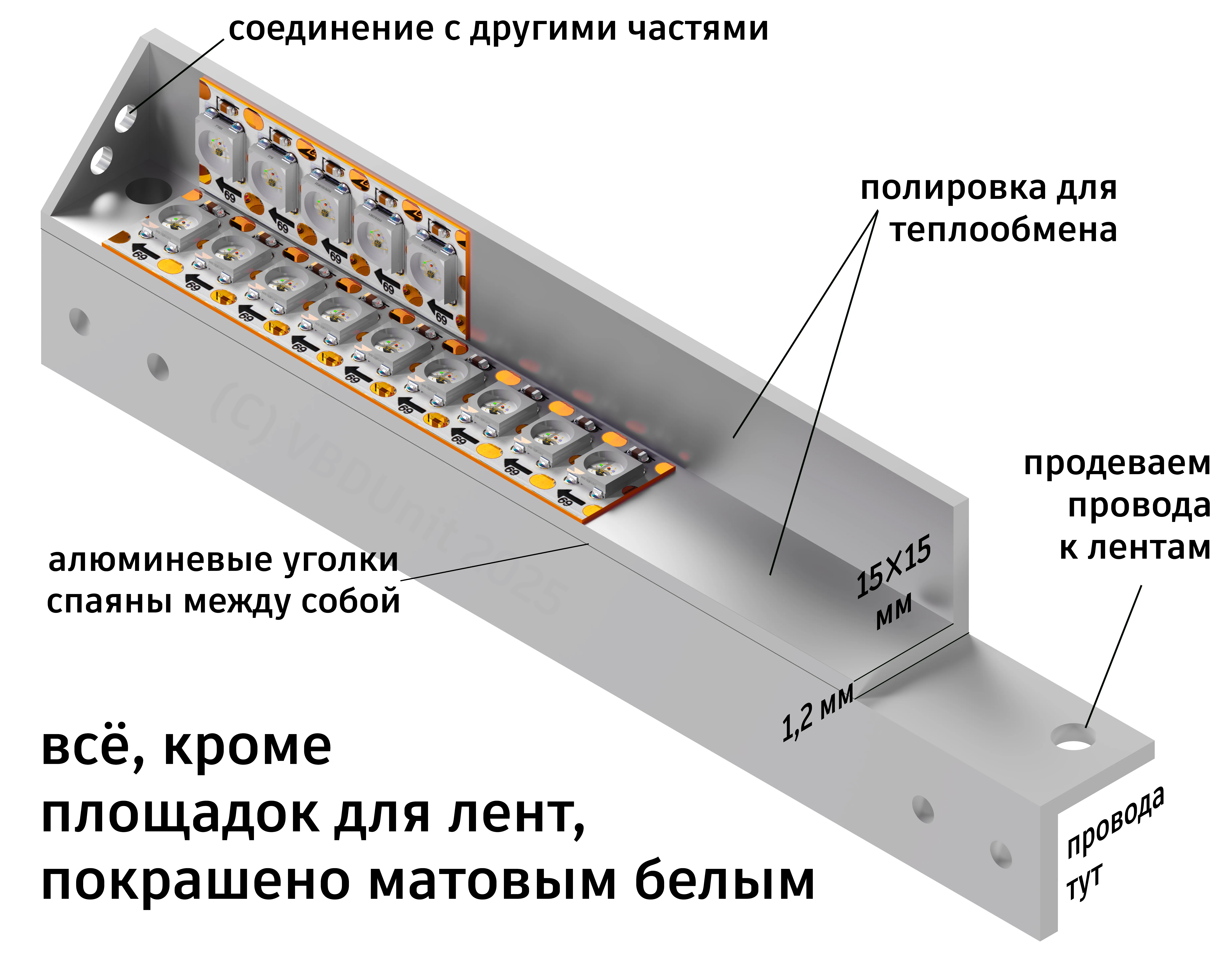 Ядерная подсветка для механической видеостены - 33