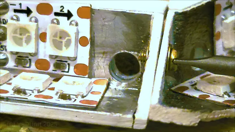 Соединение обычного сегмента с 3D-напечатанным