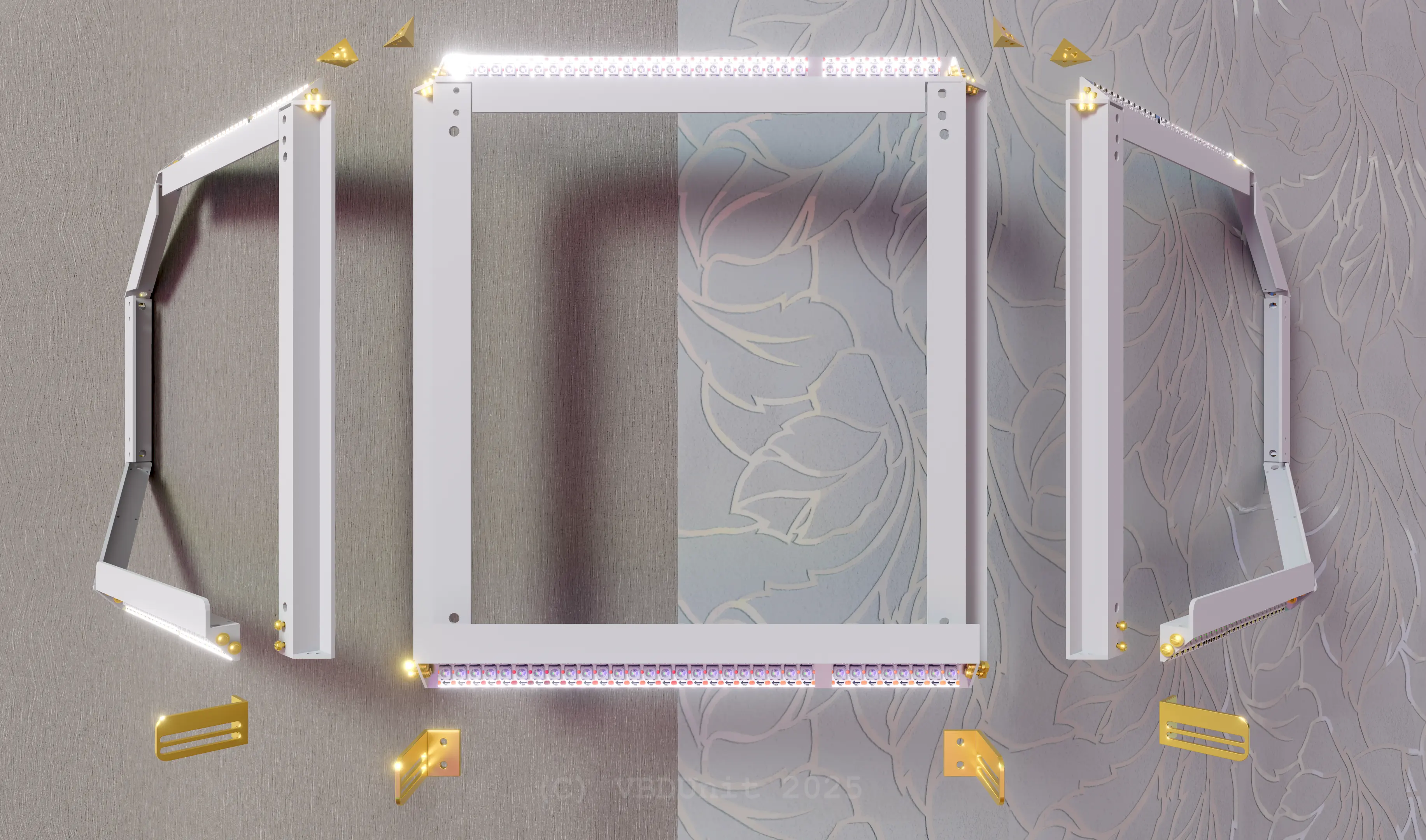 Ядерная подсветка для механической видеостены - 81