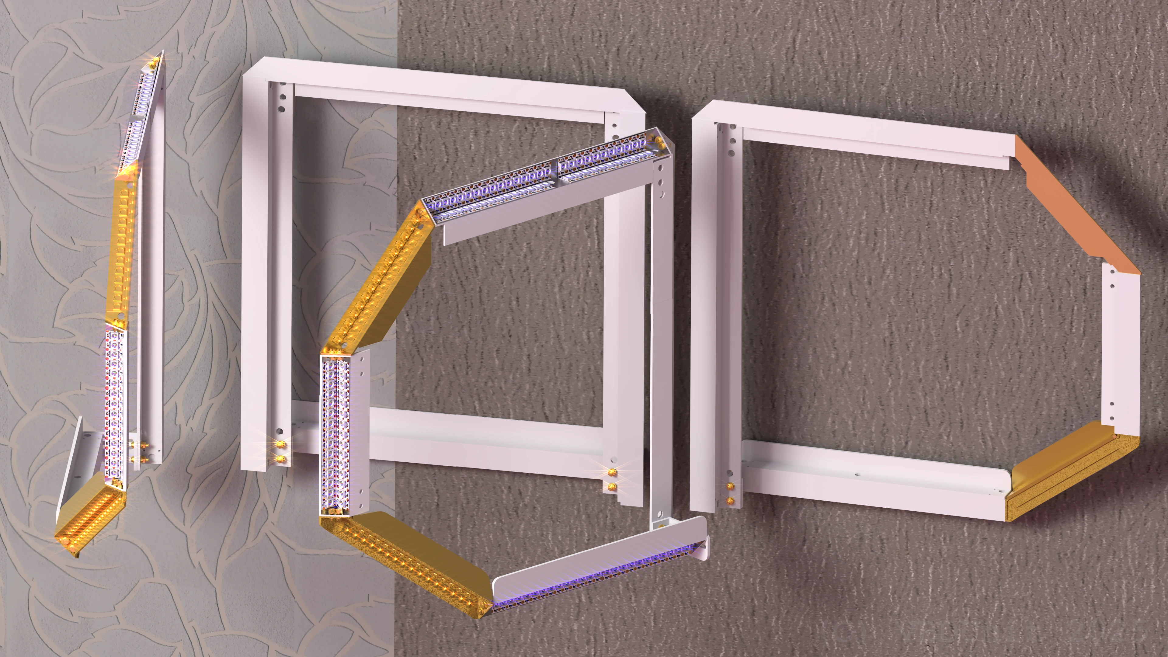 Ядерная подсветка для механической видеостены - 85