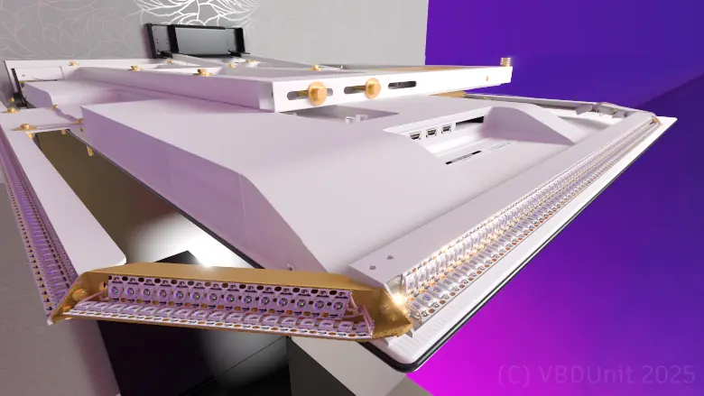 Ядерная подсветка для механической видеостены - 90