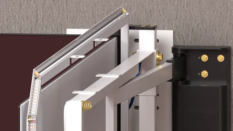 Ядерная подсветка для механической видеостены - 95