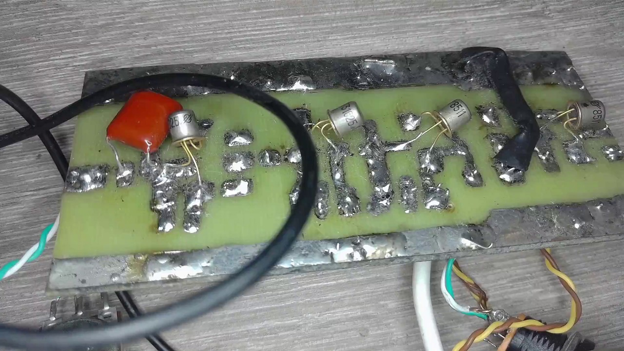 Оживляем самодельный Big Muff на советских транзисторах - 11