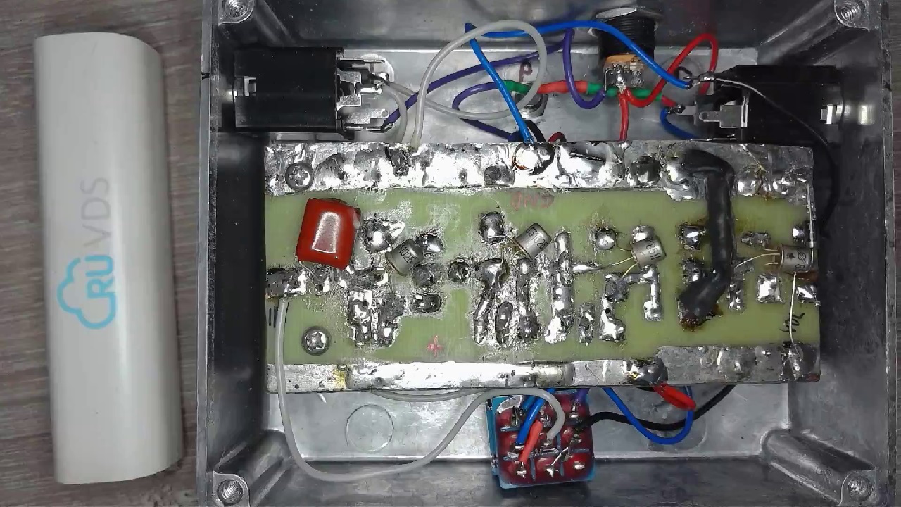 Оживляем самодельный Big Muff на советских транзисторах - 25