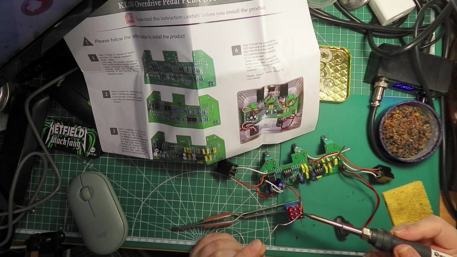 Оживляем самодельный Big Muff на советских транзисторах - 7