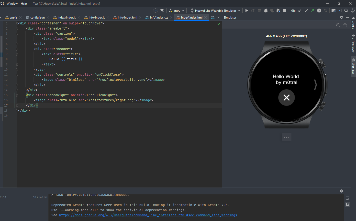 Huawei DevEco, 3rd party app HAP (Huawei fast app)