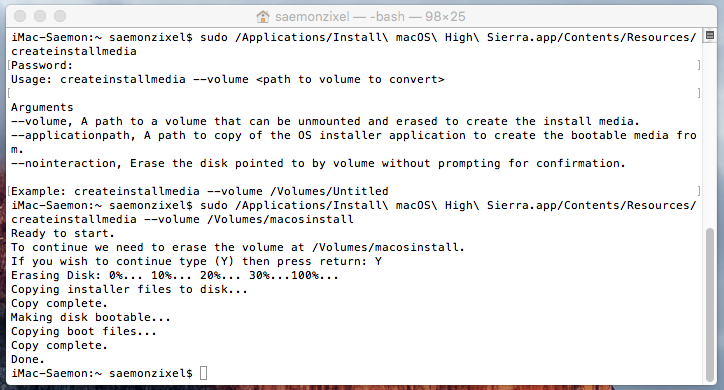 Это скриншот с High Sierra т.к. скриншот с El Capitan я забыл сделать. Но для El Capitan всё так-же.