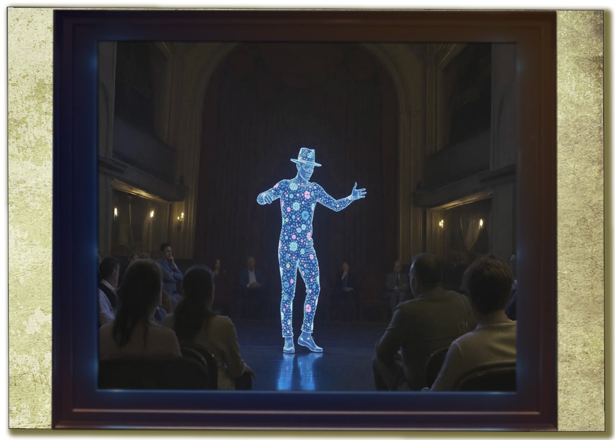 ИИ Сплин во время выступления