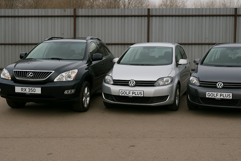 Lexus RX 350 от 1,36 млн, Volkswagen Golf Plus от 730 тыс., Skoda Fabia от 570 тыс. рублей. В России продадут машины должников