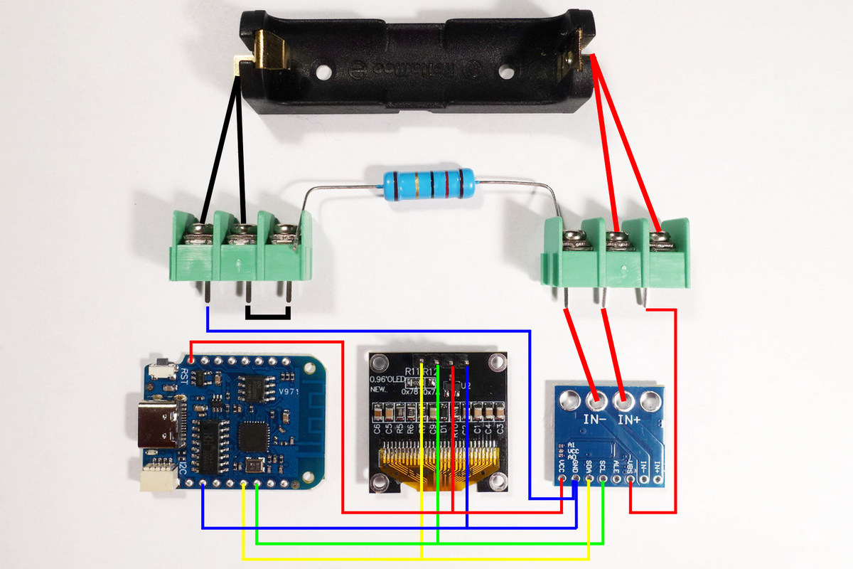 Народный измеритель ёмкости батареек и аккумуляторов BatteryTest v2.0 - 14