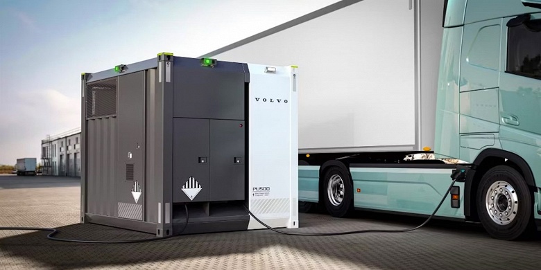 Заявка на рекорд: представлен &laquo;внешний аккумулятор&raquo; емкостью 500 кВт&bull;ч от Volvo