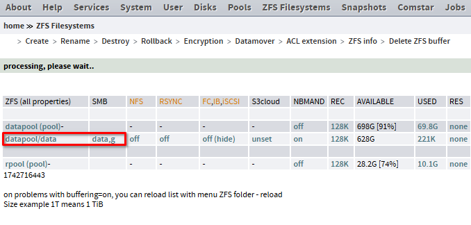 Хардкорный NAS: как собрать хранилище на OmniOS и не сойти с ума - 15