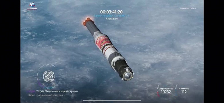 «Полёт нормальный!»: запуск с Байконура прошёл идеально, «Союз МС-27» доставит экипаж к МКС через три часа полёта - 5 «Полёт нормальный!»: запуск с Байконура прошёл идеально, «Союз МС-27» доставит экипаж к МКС через три часа полёта