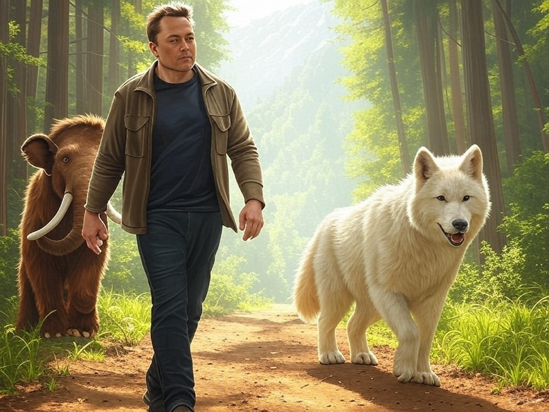 Учёные воскресили вымерших 12 тыс. лет назад лютоволков, а Илон Маск призвал учёных воскресить вымерших доисторических мамонтов - 1 Учёные воскресили вымерших 12 тыс. лет назад лютоволков, а Илон Маск призвал учёных воскресить вымерших доисторических мамонтов