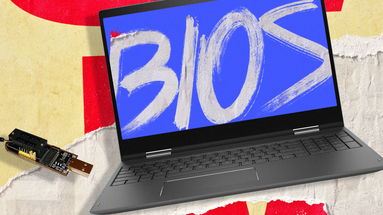 Как прошить чип BIOS в ноутбуке при помощи программатора - 1