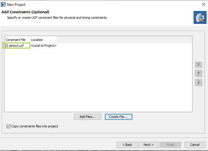 .ucf добавится автоматически