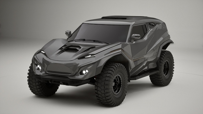 Российский внедорожник Visuva с 4,3-литровым V8 получил новый дизайн. Машину собираются выпускать ограниченным тиражом